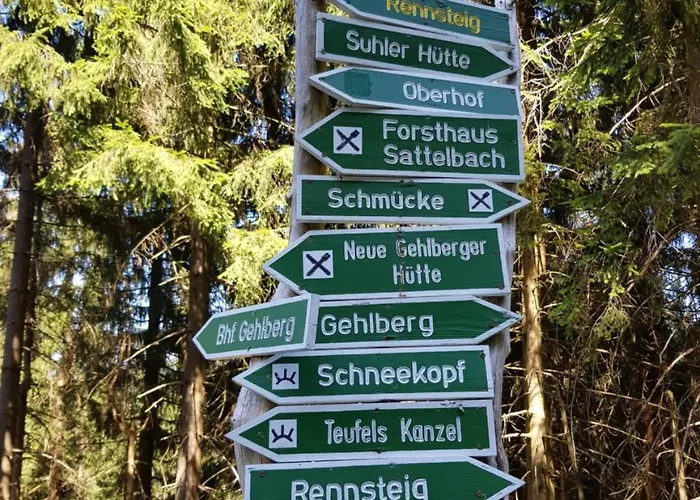 Apartament Und Bistro Zum Glasmacher Gehlberg